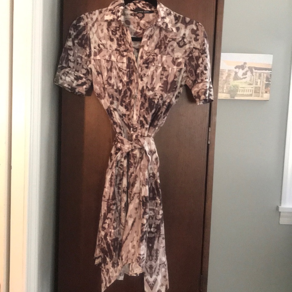 Andrew Marc belted summer dress